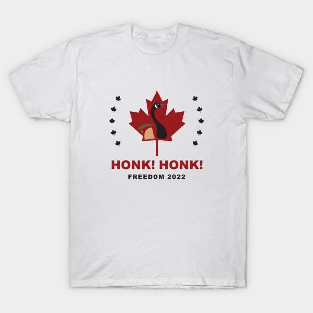 Maple Leaf Honk Honk T-Shirt by BB Designs 2022